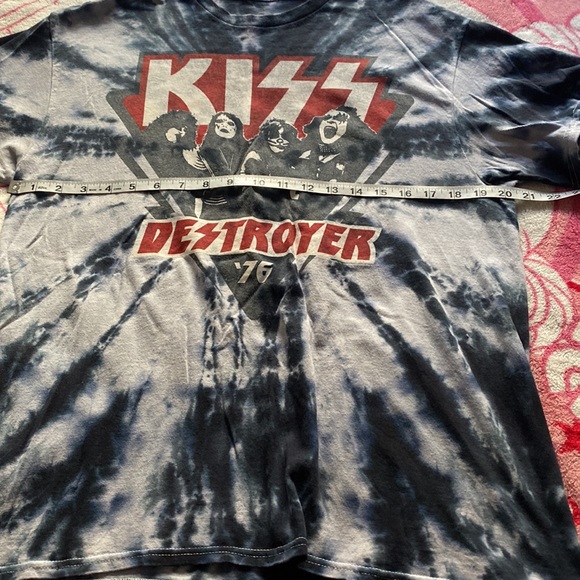 Kiss shirt liquid blue - Picture 6 of 10